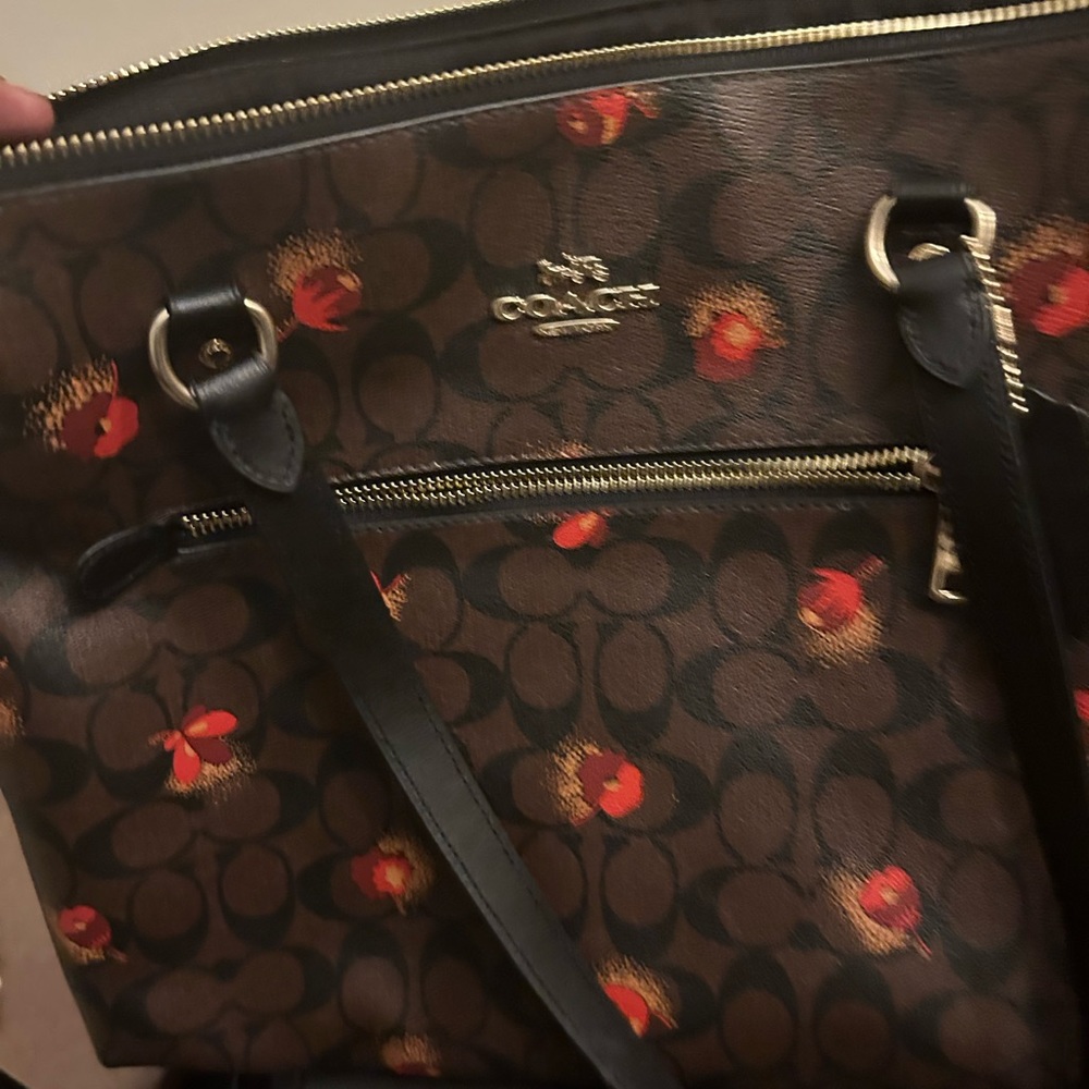 Coach large tote bag